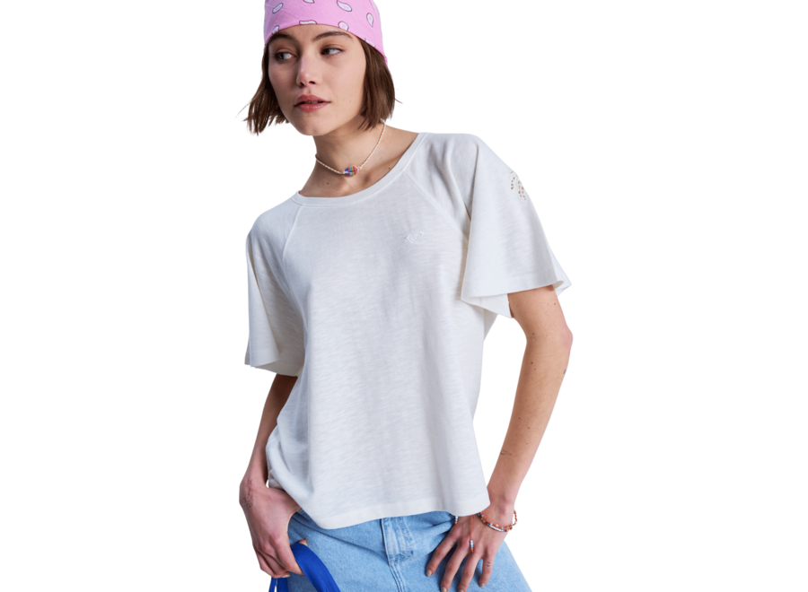 Roxy Time For Palm Knit Crew Neck Coconut Milk