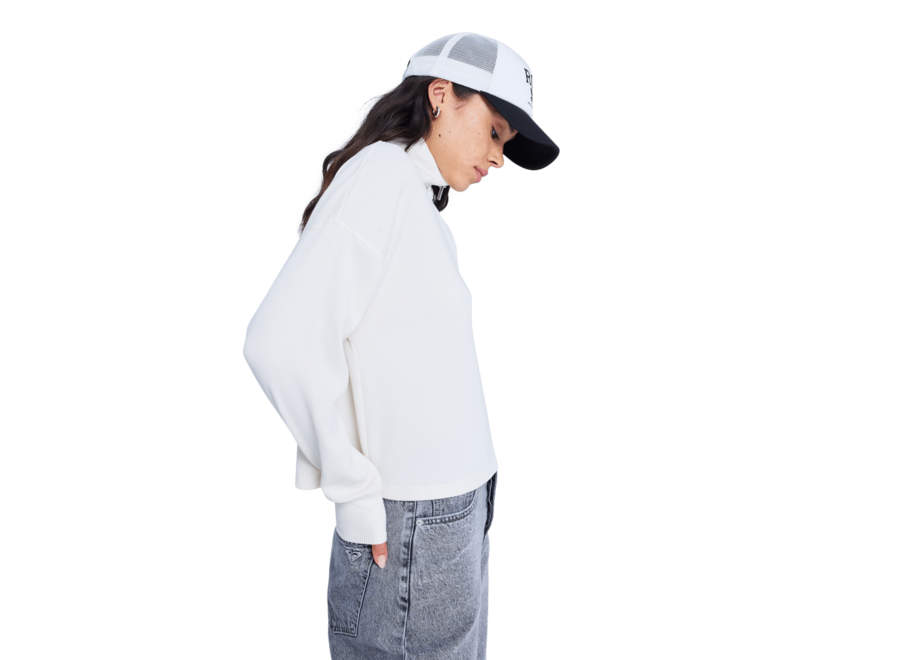 Roxy Carefree Cool Knit Top Coconut Milk