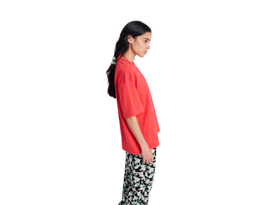 Roxy Hangloose Poster T-Shirt Hibiscus