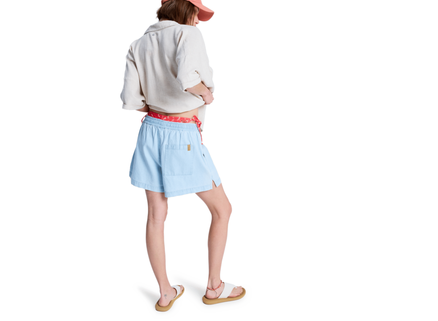 Roxy Lekeitio Denim Shorts Light Blue