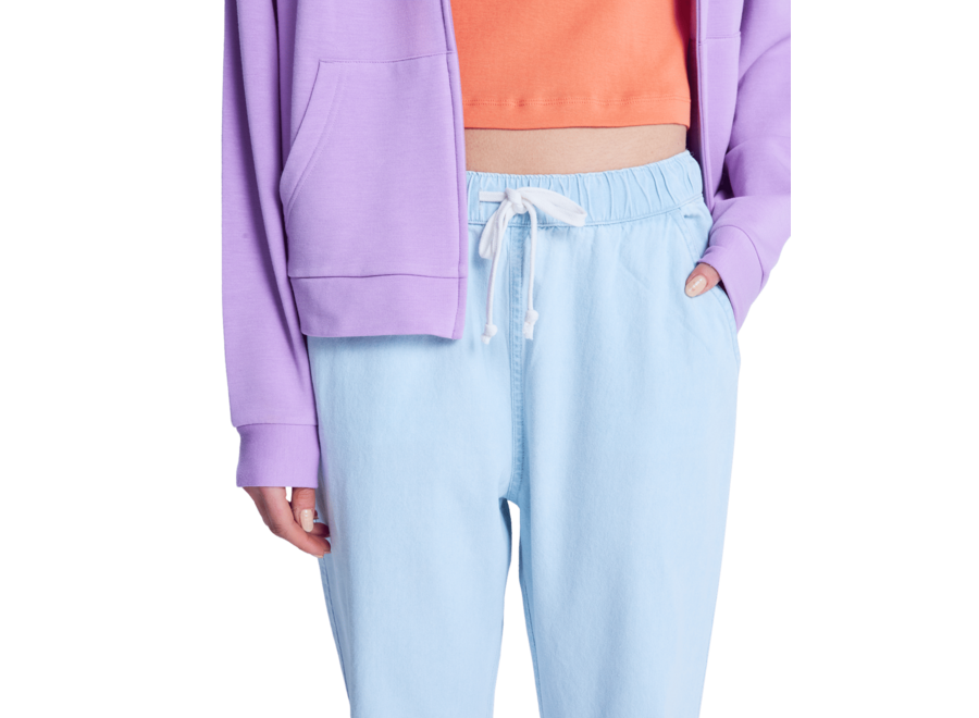 Roxy Slow Swell Regular Denim Pants Light Blue