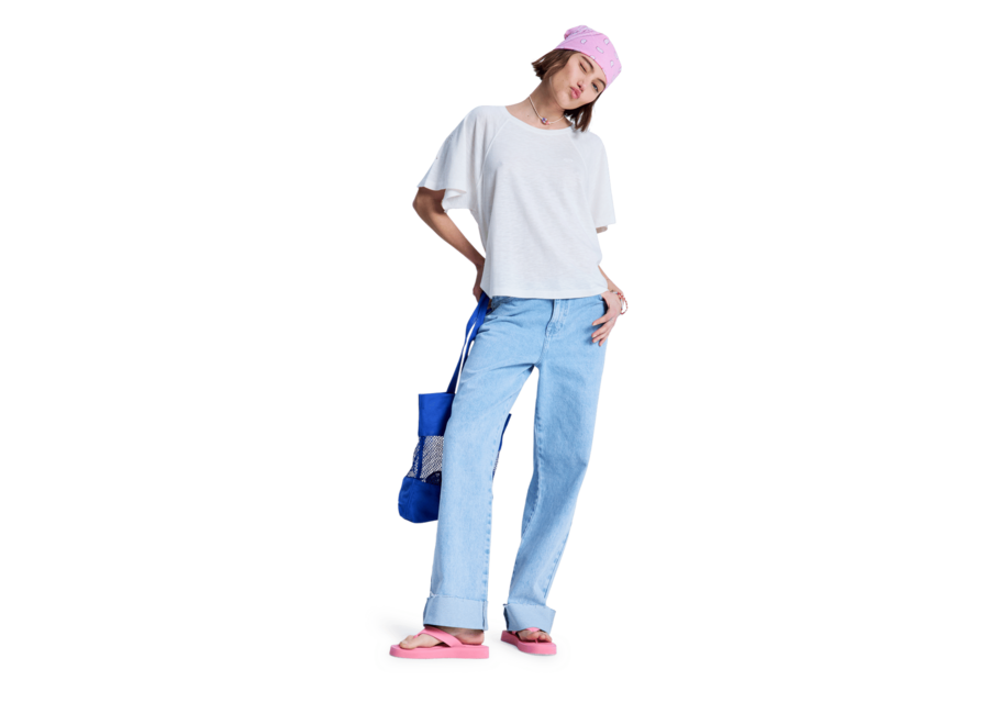 Roxy Time For Palm Knit Crew Neck Coconut Milk