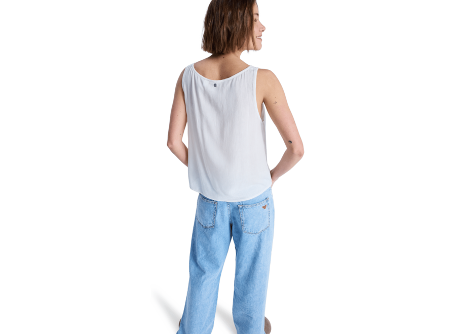 Roxy Tropical Woven Tank Top Coconut Milk