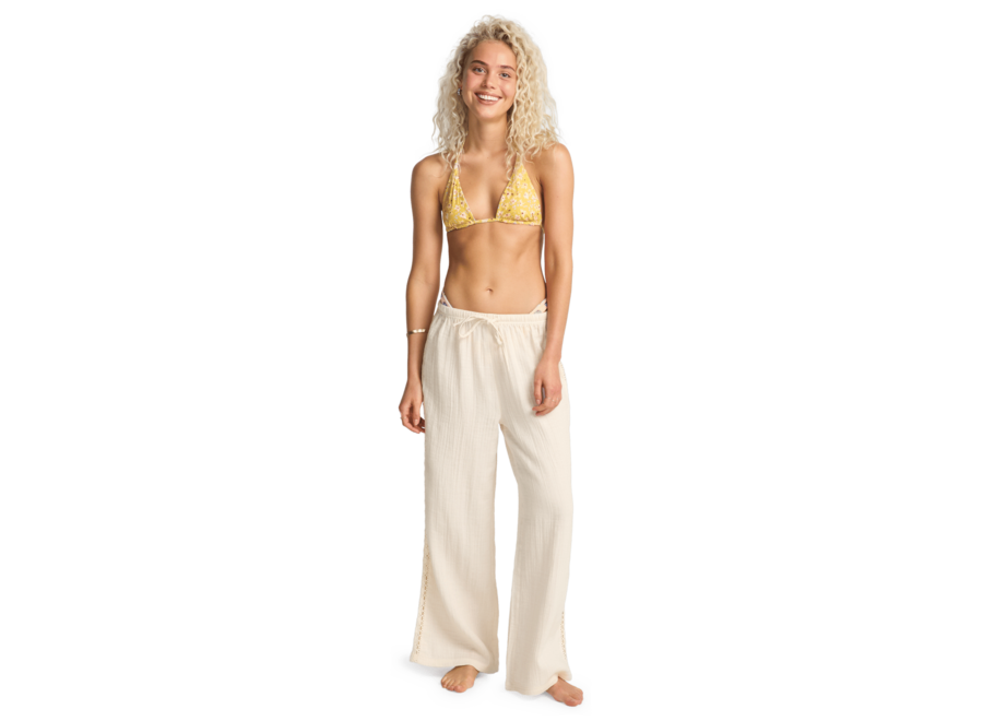 Billabong Feelin Fine Pants Cover-Up White Cap