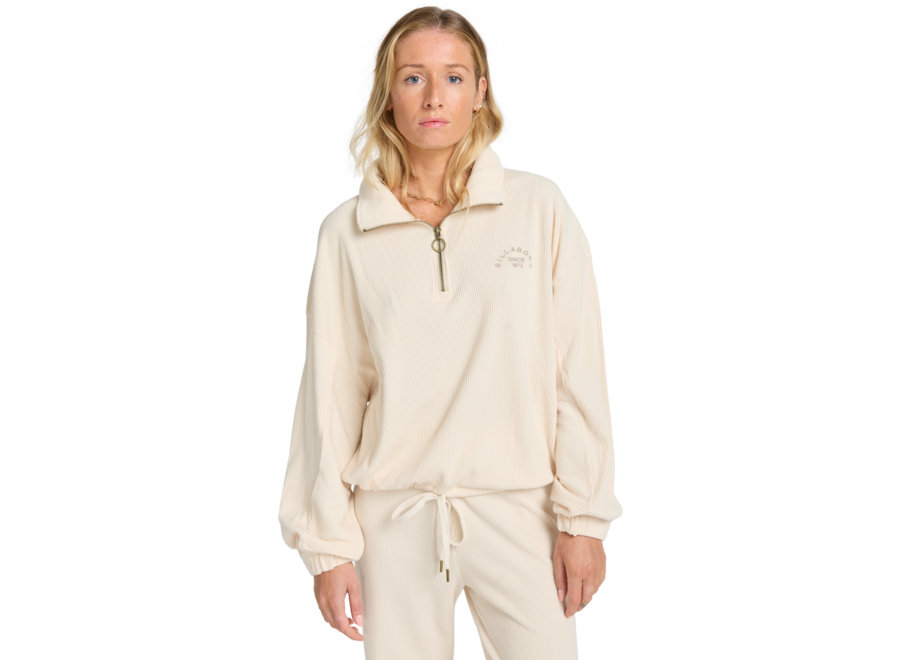 Coffee Time Knit Top Whitecap