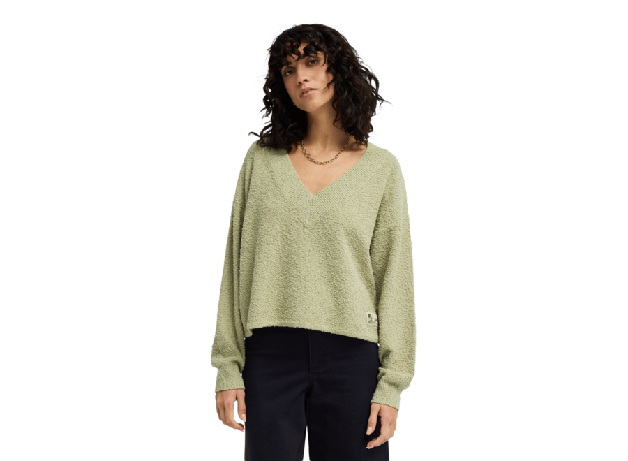 Cozy Jumper Sweater Cactus Green