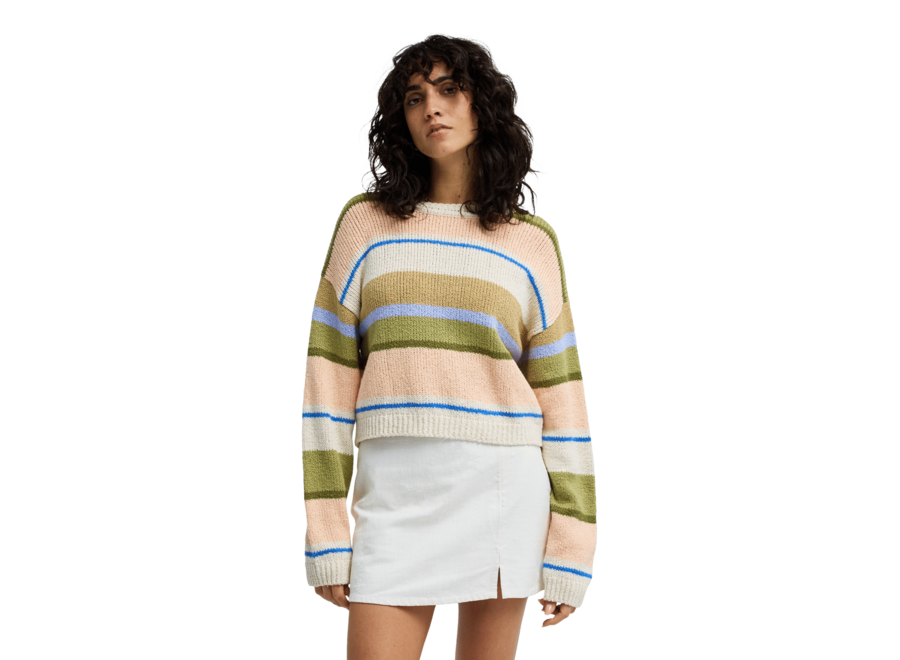 Make It Waves Sweater Soft Peach