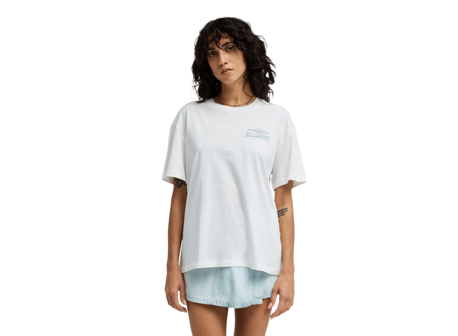 Billabong Heritage Baker T-Shirt Salt Crystal