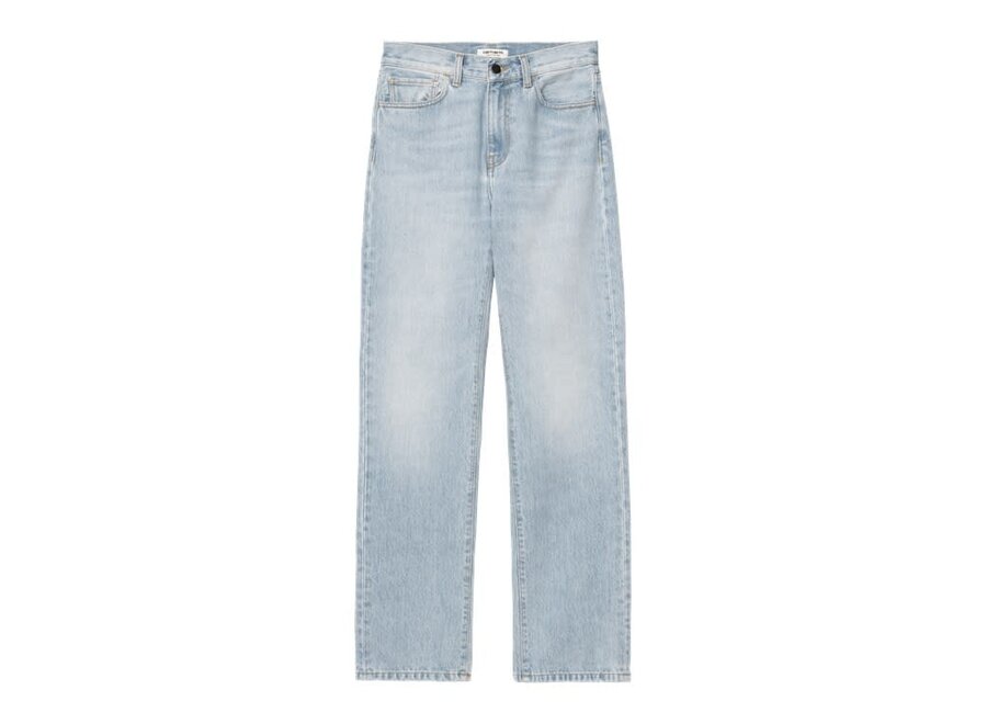 W' Noxon Pant Blue Heavy Worn Bleached