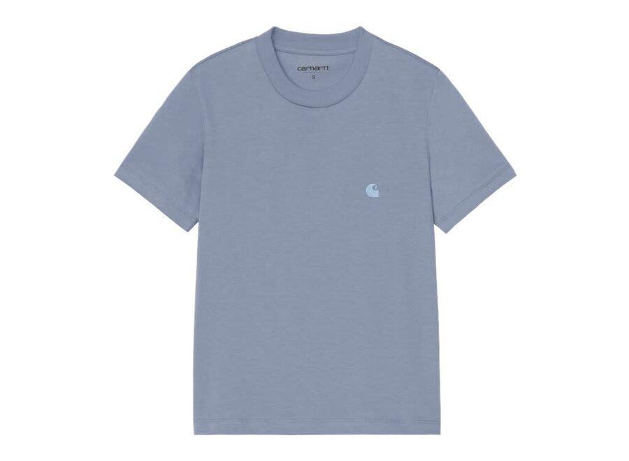 W' S/S Luca T-Shirt Gentle Blue