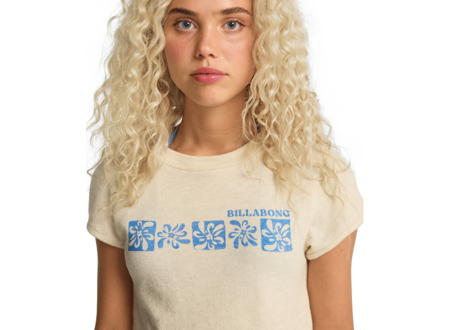 Billabong Baby T-shirt Knit Top White Cap