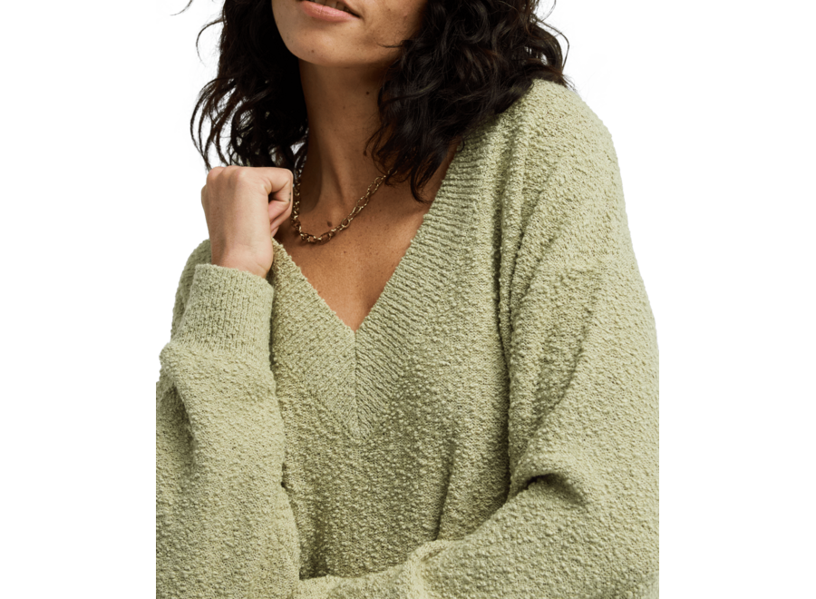 Billabong Cozy Jumper Sweater Cactus Green