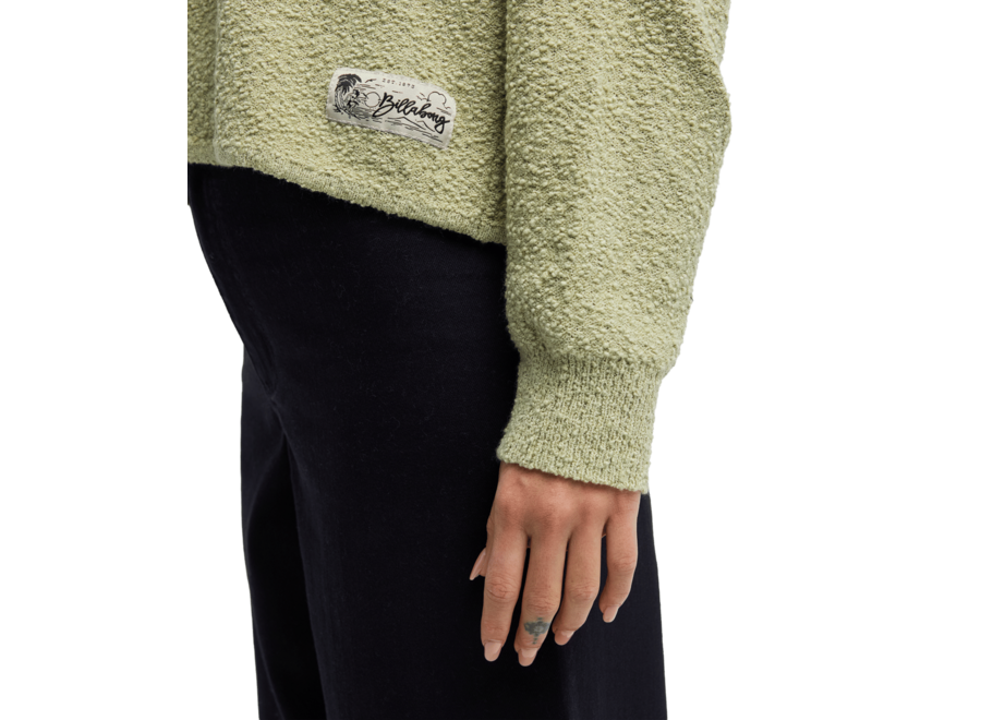 Billabong Cozy Jumper Sweater Cactus Green