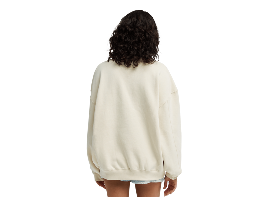 Billabong Point Break Crew Fleece Top White Cap