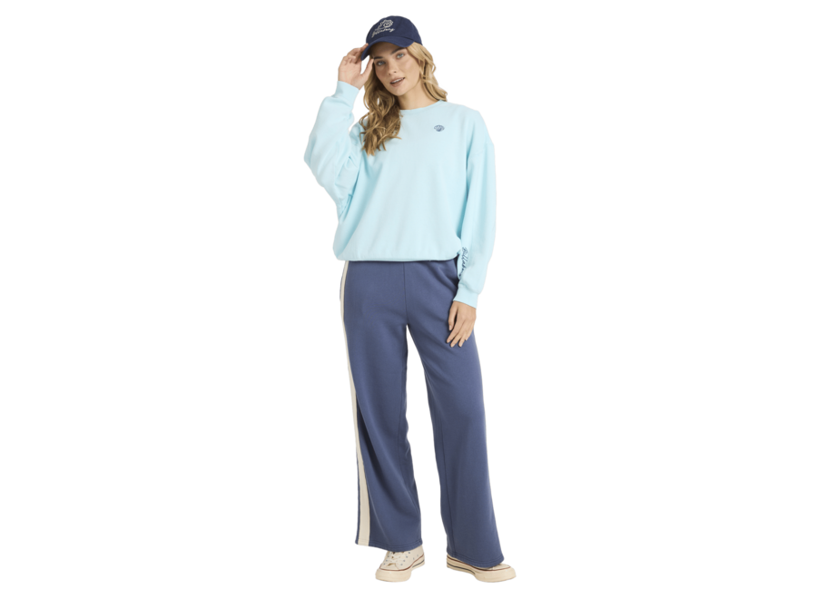 Billabong Sanibel Kendal Fleece Top Pool Blue