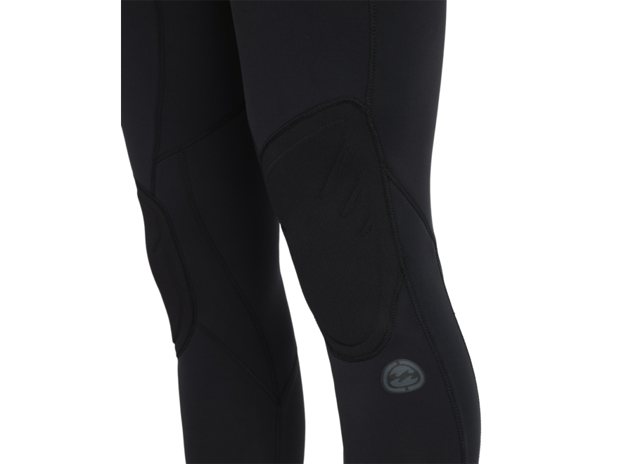 Billabong 4/3mm Revolution Natural Chest Zip Wetsuit Black Red