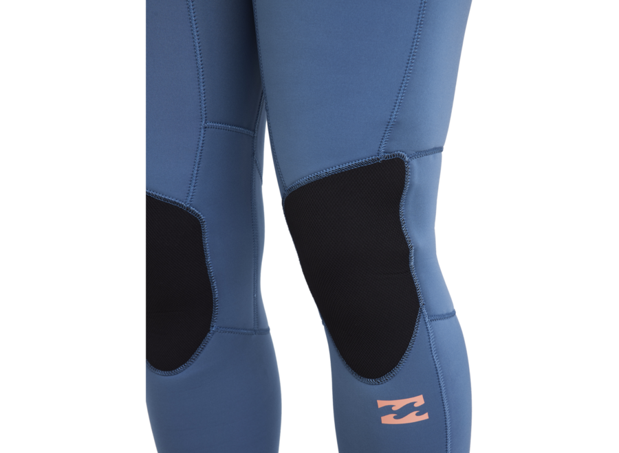 Billabong 4/3mm Synergy Natural Chest Zip Wetsuit Tidal Blue