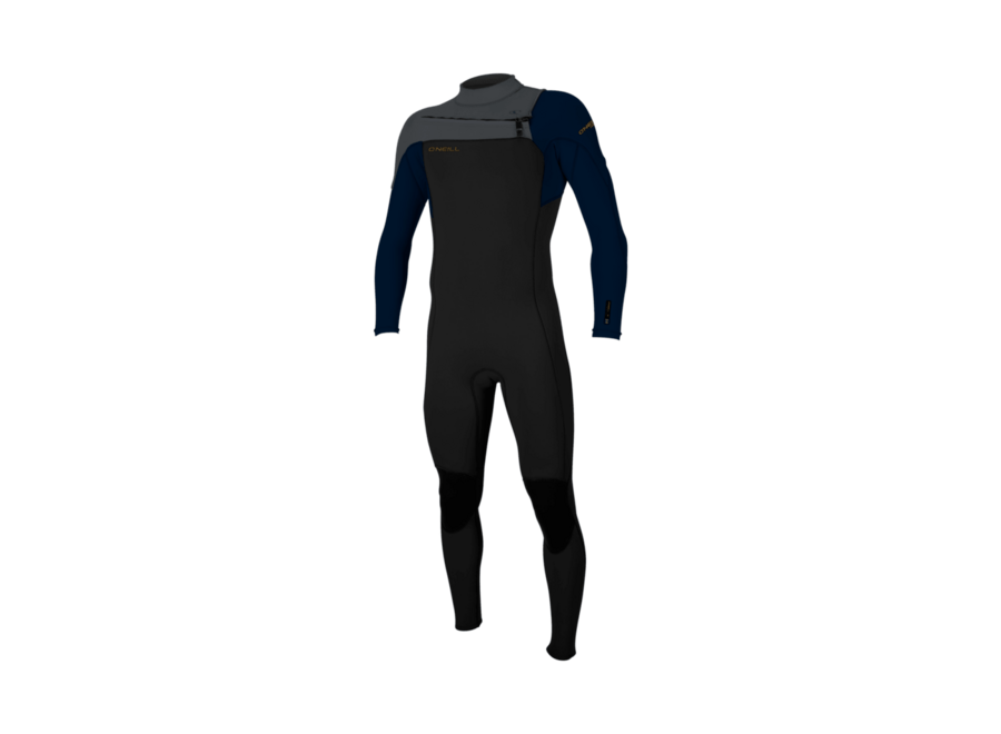 Hammer 3/2 Chest Zip Wetsuit Black/Abyss/Graphite
