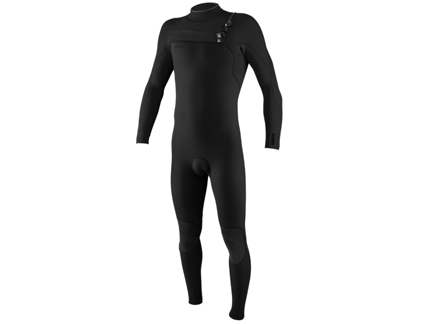 O'neill Hyperfreak 4/3+ Chest Zip Full Black/Black