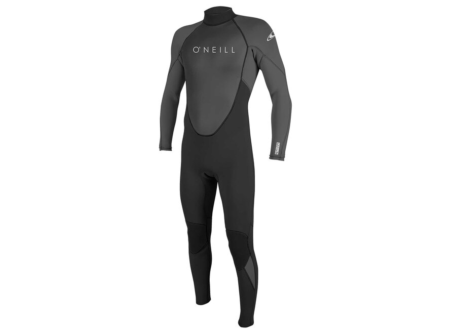 Reactor 2 3/2 Back Zip Wetsuit Black/Graphite