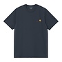 Carhartt WIP S/S American Script T-Shirt Deep Night