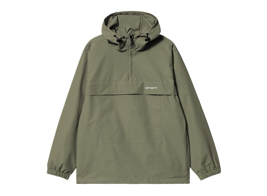 Windbreaker Pullover Leaf / White
