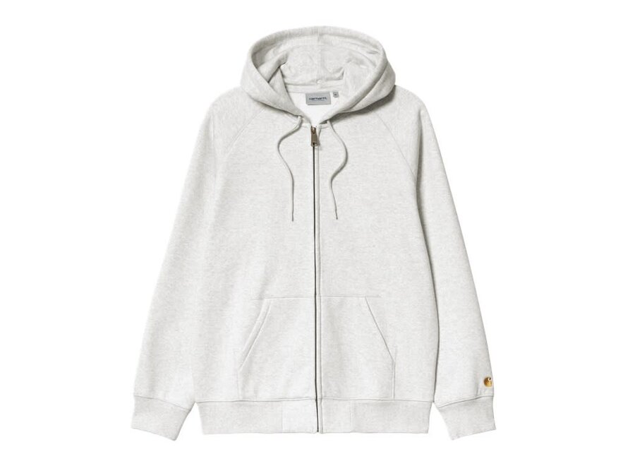 Hooded Chase Jacket Ash Heather / Gold