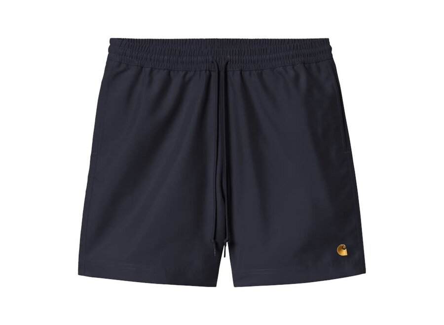 Chase Swim Trunks Dark Navy / Gold