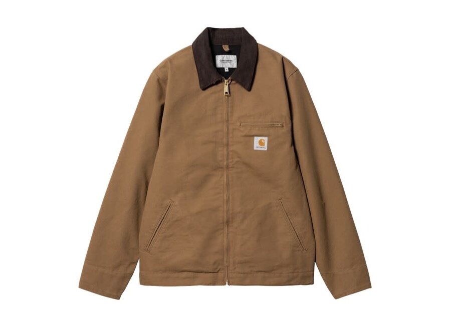 Carhartt WIP Detroit Jacket Hamilton Brown / Tobacco Rinsed