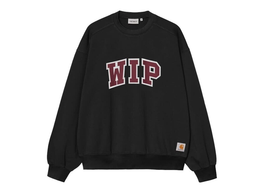 Carhartt WIP WIP III Sweat Black Heavy Stone Wash
