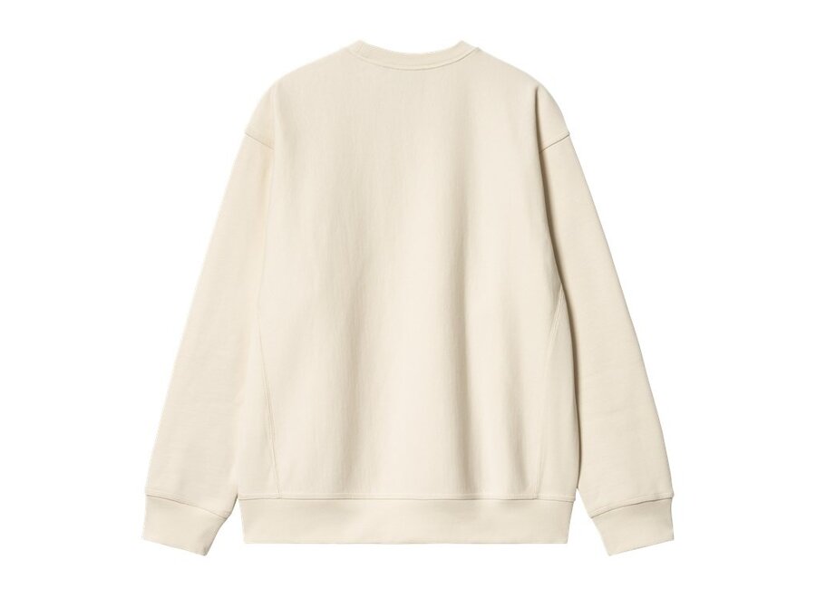 Carhartt WIP American Script Sweat Natural