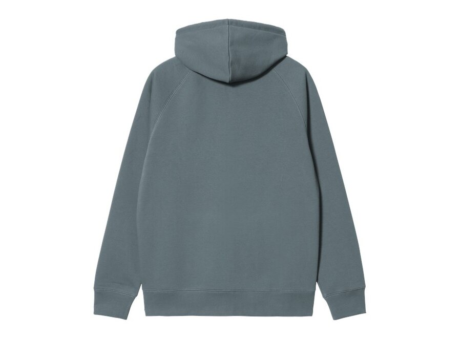 Carhartt WIP Hooded Chase Jacket Cozy Blue / Gold