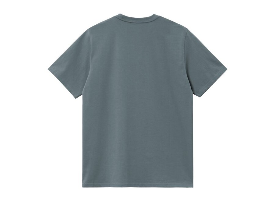 Carhartt WIP S/S Chase T-Shirt Cozy Blue / Gold
