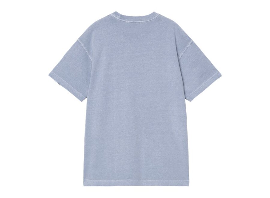 Carhartt WIP S/S Nelson Waffle T-Shirt Gentle Blue Garment Dyed