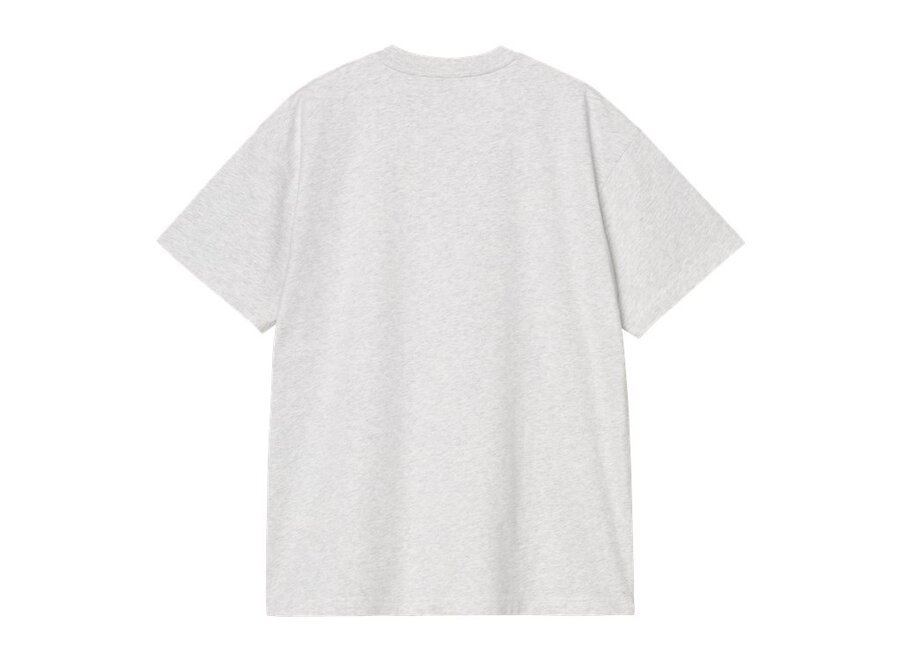 Carhartt WIP S/S WIP III T-Shirt Ash Heather Heavy Stone Wash
