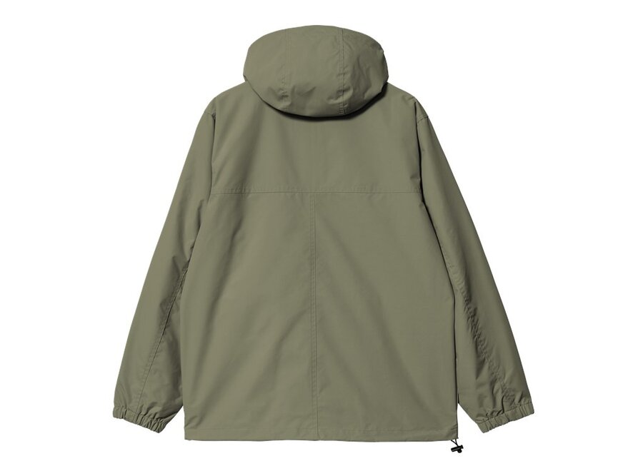 Carhartt WIP Windbreaker Pullover Leaf / White