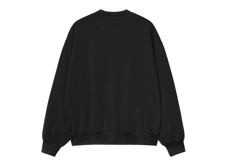 Carhartt WIP WIP III Sweat Black Heavy Stone Wash