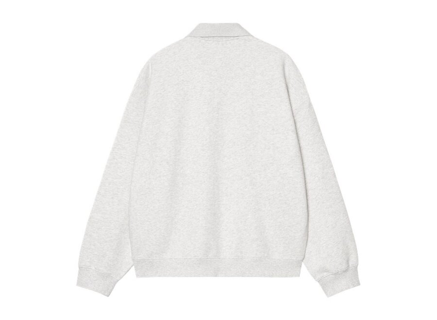 Carhartt WIP WIP Label Polo Sweat Ash Heather
