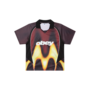 Obey Blurred Soccer Jersey Burnt Red