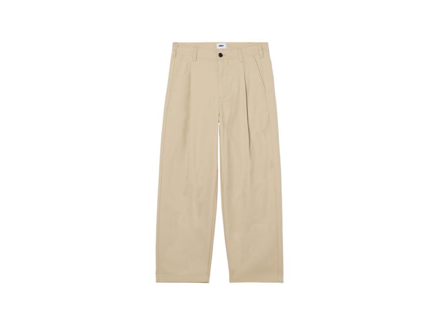 Obey Dean Pleated Pant Cement