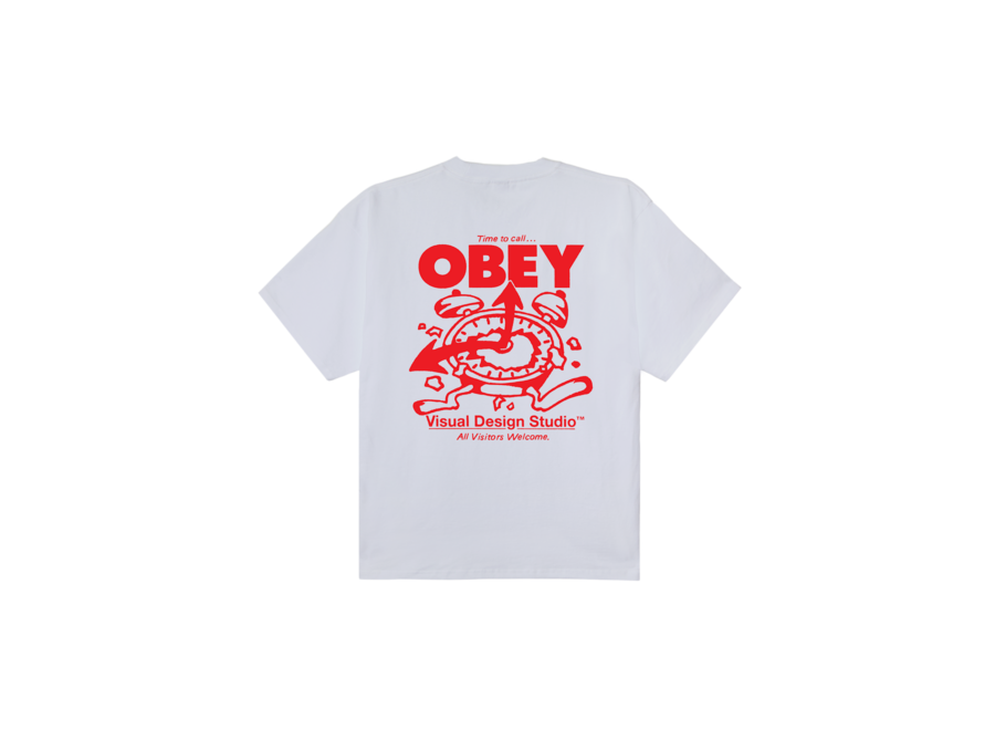 Obey Time To Call Obey White