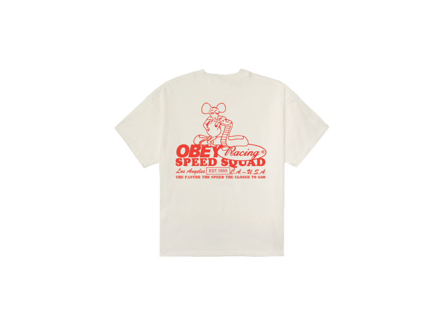 Obey Speed Squad Vintage White