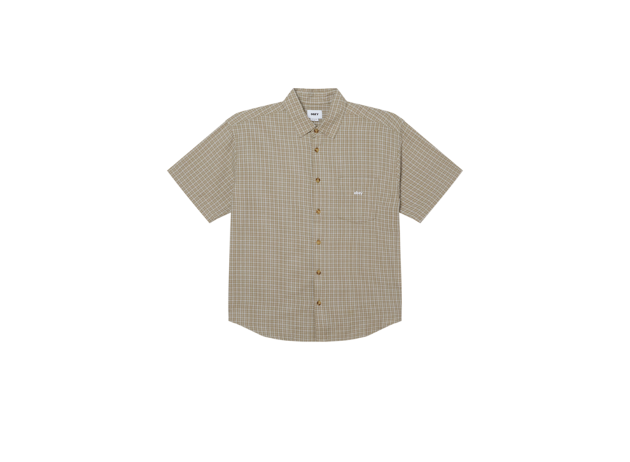 Obey Bigwig Ian Woven Dried Sage Multi