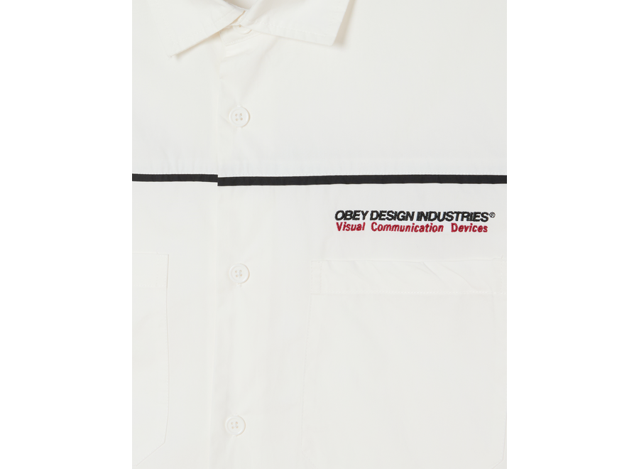 Obey Camber Woven White