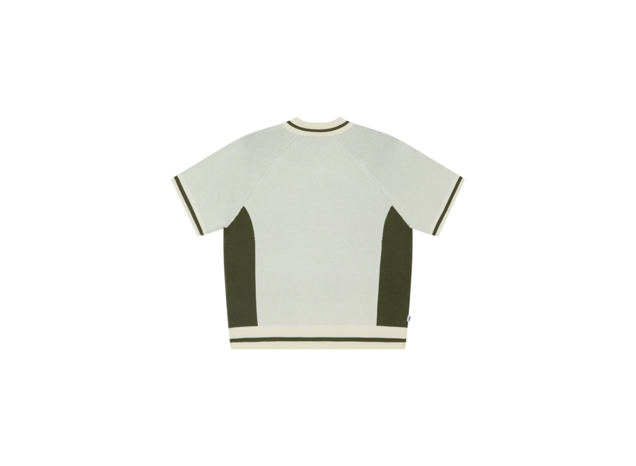 Obey Sport Polo Sweater Unbleached Multi