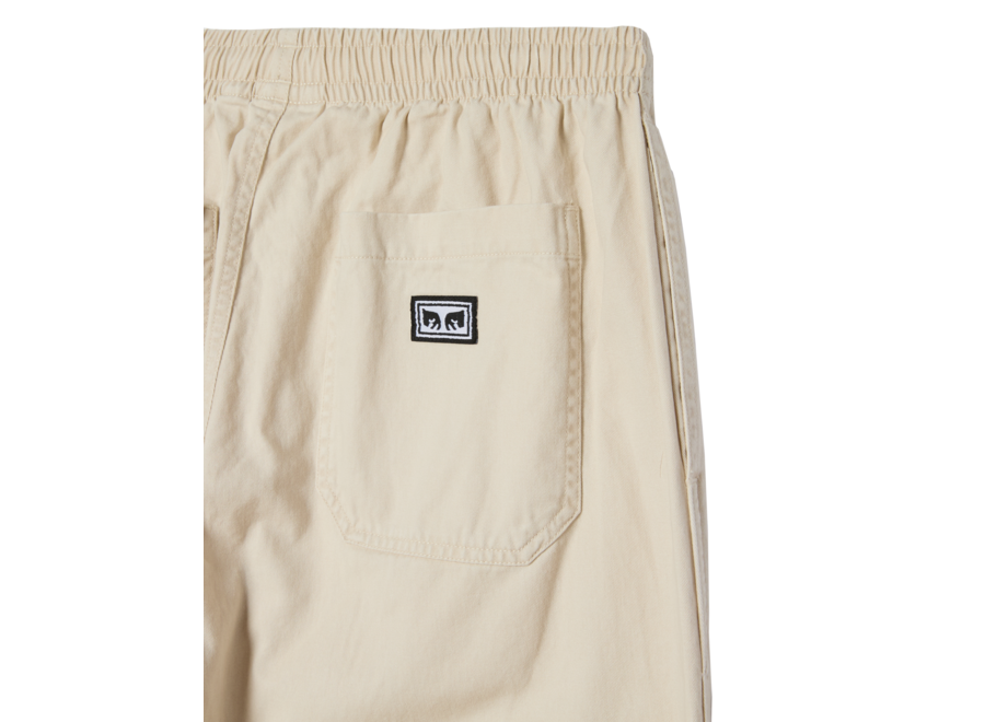 Obey Theo Easy Pant Birch Faded Wash