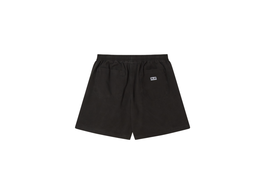 Obey Theo Easy Short Black Faded Wash