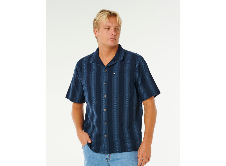 Rip Curl Classic Surf Weaver S/S Shirt Dark Navy
