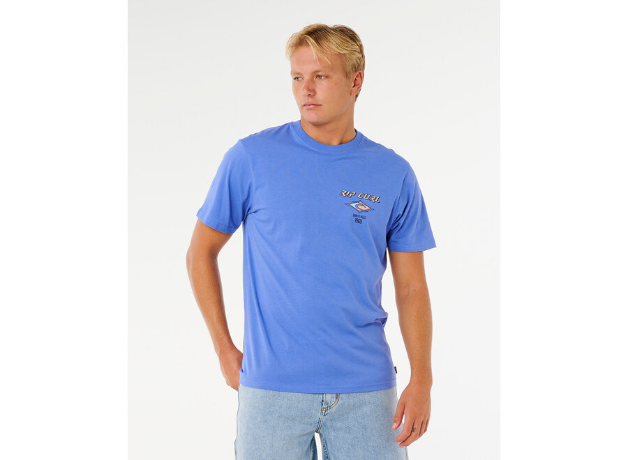 Fade Out Icon T-shirt Blue Haze