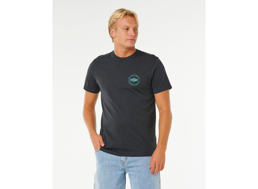 Rip Curl Staple T-shirt Washed Black